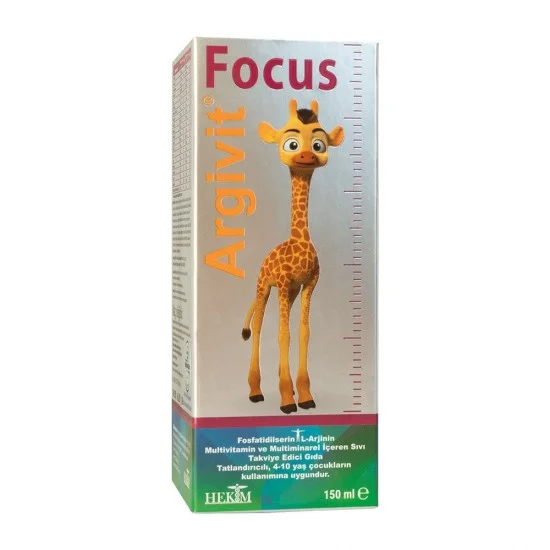 Turkattar Argivit Focus Syrup For Children A Nutritional Supplement